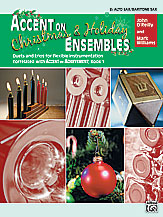 cover ACCENT ON CHRISTMAS ALTO SAX OR BARITONE SAX cover